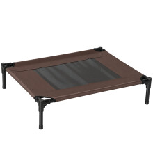 Cama Elevada para Perros Marrón 76 x 61 x 18 cm