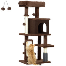 Árbol para Gatos Marrón 44 x 34 x 104 cm