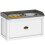 PawHut Comedero para Perro Blanco 60 x 30 x 36 cm 1