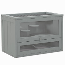 Jaula para Hámster Gris 60 x 35 x 42 cm