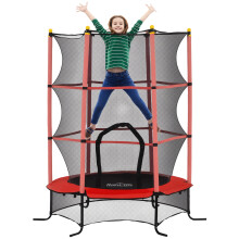 Cama Elástica Infantil Bicolor 163 x 163 x 190 cm
