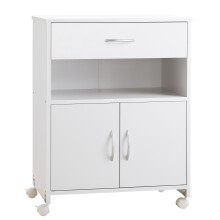Armario para Impresora Blanco 60 x 39 x 80 cm