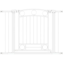 Barrera para Perros Blanco 104 x 5 x 76 cm