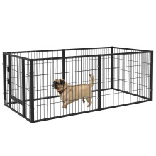 Parque para Mascotas Negro 150 x 79 x 61 cm