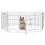 PawHut Parque de Perros Gris 63 x 60 cm 1