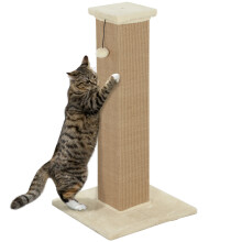 Rascador para Gatos Beige 41 x 41 x 81 cm