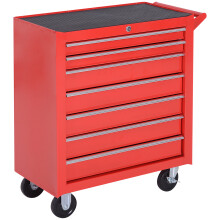 Carro de Herramientas Rojo 69 x 33 x 75cm