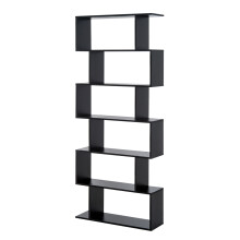 Estantería Librería Negro 80 x 23 x 192cm