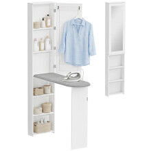 Mueble de Plancha Blanco 107 x 35 x 174 cm