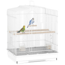 Jaula para Pájaros Blanco 46.5 x 36 x 59 cm
