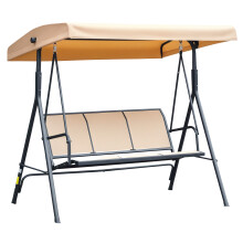 Columpio de Jardín Beige 175 x 118 x 159 cm