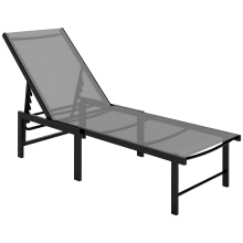 Tumbona Gris 166 x 60 x 84 cm