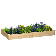 Jardinera Marrón 235 x 121 x 26 cm