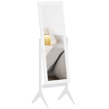 Espejo de Pie Blanco 47 x 46 x 148 cm