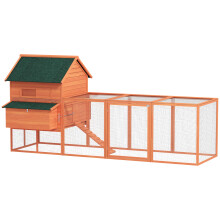 Gallinero Naranja 347 x 160 x 150 cm