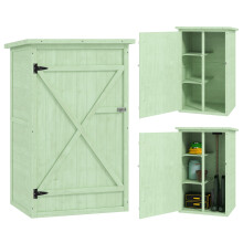 Caseta de Jardín Verde 75 x 56 x 115 cm