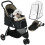 PawHut Cochecito para Perro Verde 80.5 x 51.5 x 100 cm 1