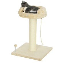 Árbol para Gatos Beige 55 x 55 x 83 cm