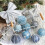 Christmas Balls Blue Set Decorative Tree Ornaments 12 pcs 3