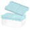 SLMOTUAE Ice Trays with Lid – Double Layer, 3 Shapes, 2