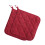 Sets de table en coton 18x18cm, lot de 3 1