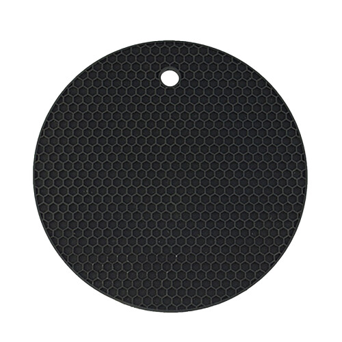 Tapete de silicone para panelas quentes, 18x18cm, resistente ao calor.