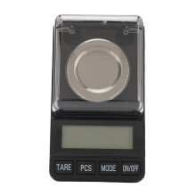 Digitale Milligramm-Waage 50 g/0,001 g Schwarz, kompakt