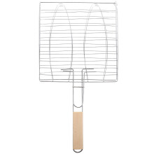 Grillrost mit Holzgriff