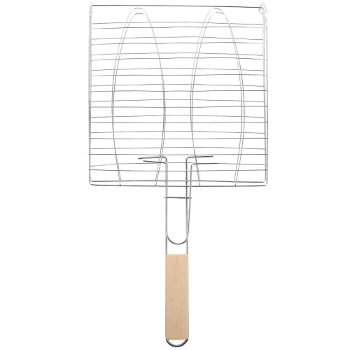 Grillrost mit Holzgriff