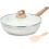 Nonstick Frying Pan Set with Lids Granite Coating 3-Piece 1