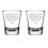 2 x 1.75oz Firefighter-Themed Shot Glasses 1