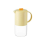 Glass Water Jug with Lid 1800ml Yellow 1