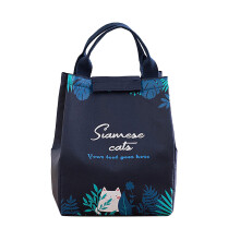 Isolierte Lunchtasche mit Totenkopf-Anhänger aus Kunstharz