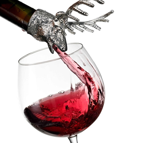 Bouchon verseur en acier inoxydable pour vin (1 pièce) 1