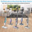Giyblacko moppduk till Shark ångmopp 4-pack 4