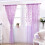 Κουρτίνα παραθύρου Willow Voile 2 πάνελ 39,4 x 78,8 ίντσες 6