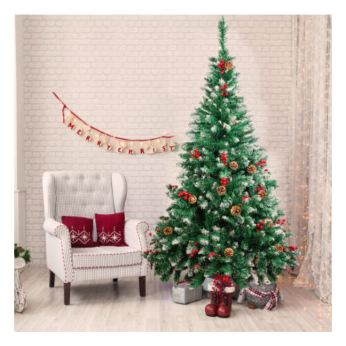 4ft 5ft 6ft 7ft Artificial Pre-Lit Christmas Tree 2