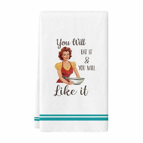 Funny Kitchen Towels with Sayings Absorbent Decorative 1