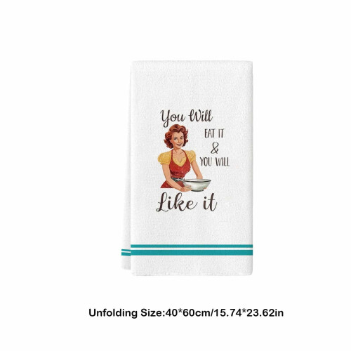 Funny Kitchen Towels with Sayings Absorbent Decorative 2