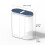 Airtight Cereal Storage Container Clear with Lid and 4