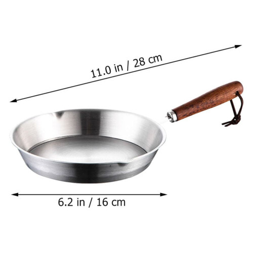 Stainless Steel Roasting Pan for Eggs Pancakes Omelets 2