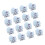 100 Pieces Charming Flowers Printing Envelopes Set-clove 1
