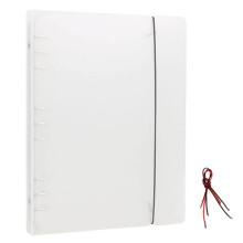 Rings Binder Cover for Page Customization and-5 strap 9 holes