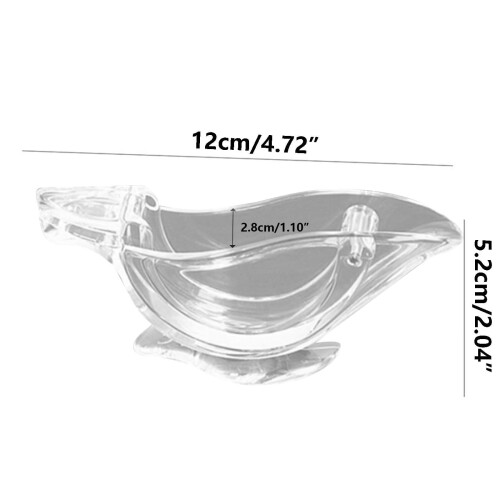 Lemon Extractor Bird-Shaped Clear Mini 1 Piece 2