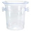 Balde de gelo acrílico para bebidas, 4 litros, com pinça. 2
