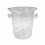 Balde de gelo acrílico para bebidas, 4 litros, com pinça. 4