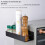 Magnetic Refrigerator Shelf Side Storage Rack 1 Pack 4