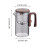 Glass Tea Pot with Infuser and Wooden Handle 5
