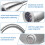Reading Light Set 2 Pack Modern LED Wall Lamp 3