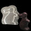 Molde para galletas de Pascua con diseño de conejo, chocolate 3D 2